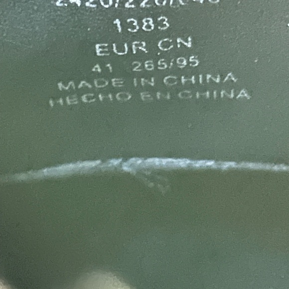 Women's ZARA Black Chunky Platform Lace Jp Oxford, Size 41 - Picture 7 of 8